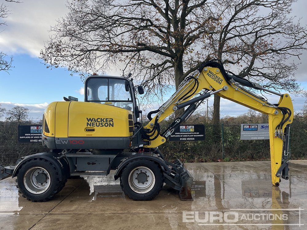 2020 Wacker Neuson EW100 - Колесен багер: снимка 3 2020 Wacker Neuson EW100 - Колесен багер: снимка 3
