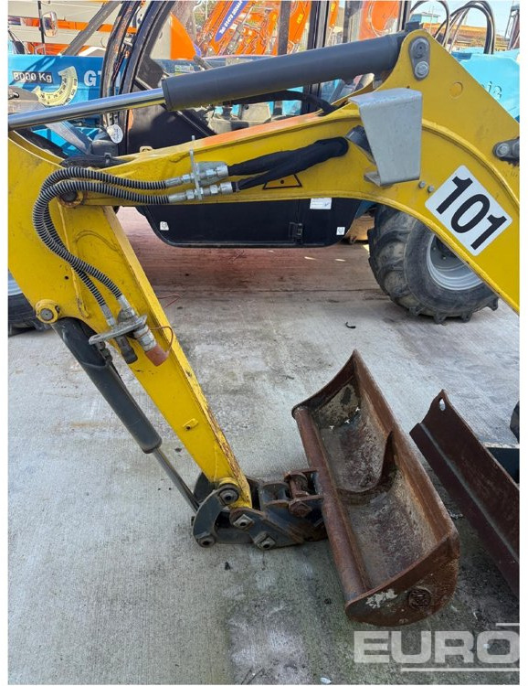 2020 Wacker Neuson EZ17E - Мини багер: снимка 5 2020 Wacker Neuson EZ17E - Мини багер: снимка 5