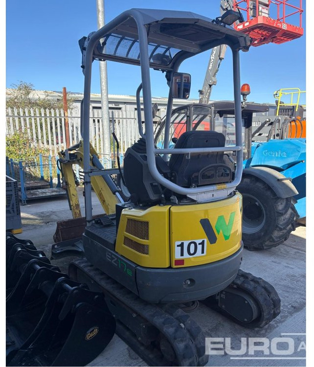 2020 Wacker Neuson EZ17E - Мини багер: снимка 2 2020 Wacker Neuson EZ17E - Мини багер: снимка 2