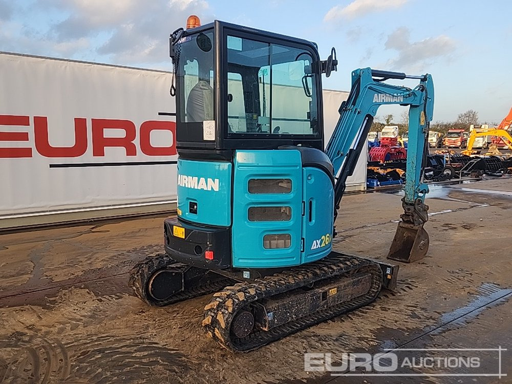 2021 Airman AX26U-7 - Мини багер: снимка 5 2021 Airman AX26U-7 - Мини багер: снимка 5