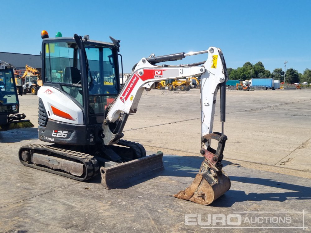 Мини багер 2021 Bobcat E26: снимка 7