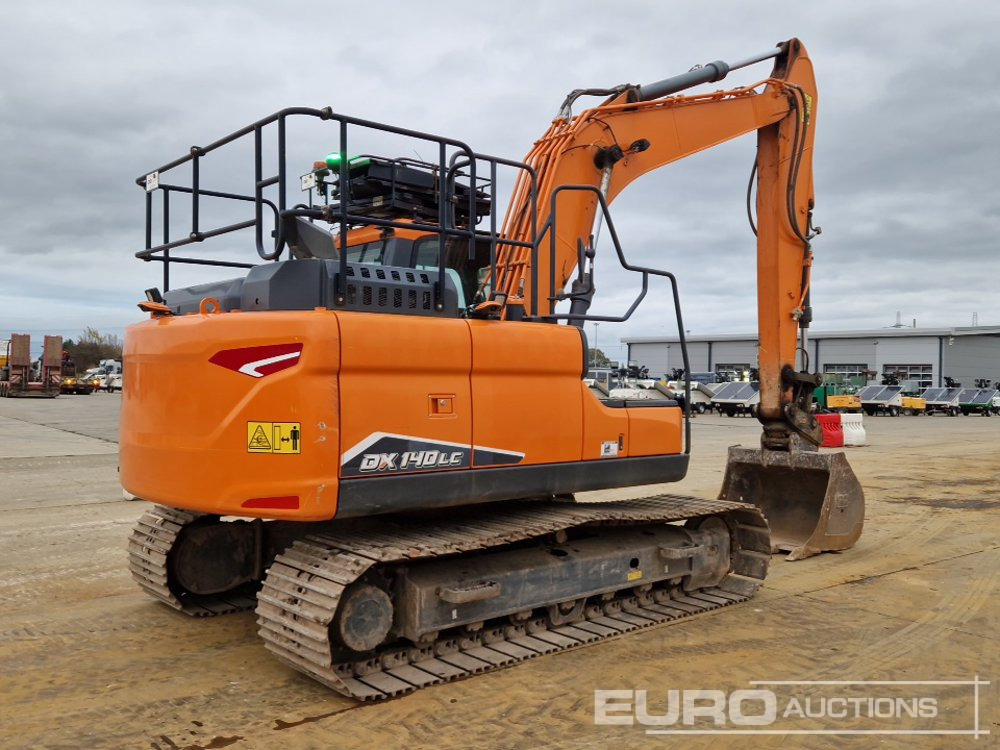 2021 Doosan DX140LC-7 - Верижен багер: снимка 5 2021 Doosan DX140LC-7 - Верижен багер: снимка 5