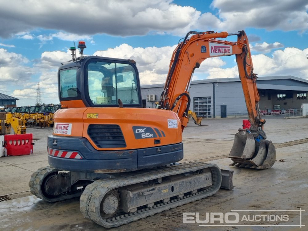 2021 Doosan DX85R-3 - Мини багер: снимка 5 2021 Doosan DX85R-3 - Мини багер: снимка 5