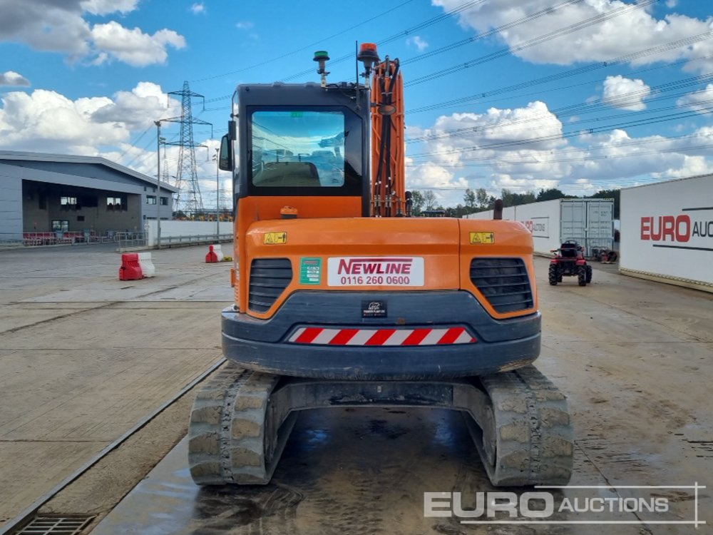2021 Doosan DX85R-3 - Мини багер: снимка 4 2021 Doosan DX85R-3 - Мини багер: снимка 4