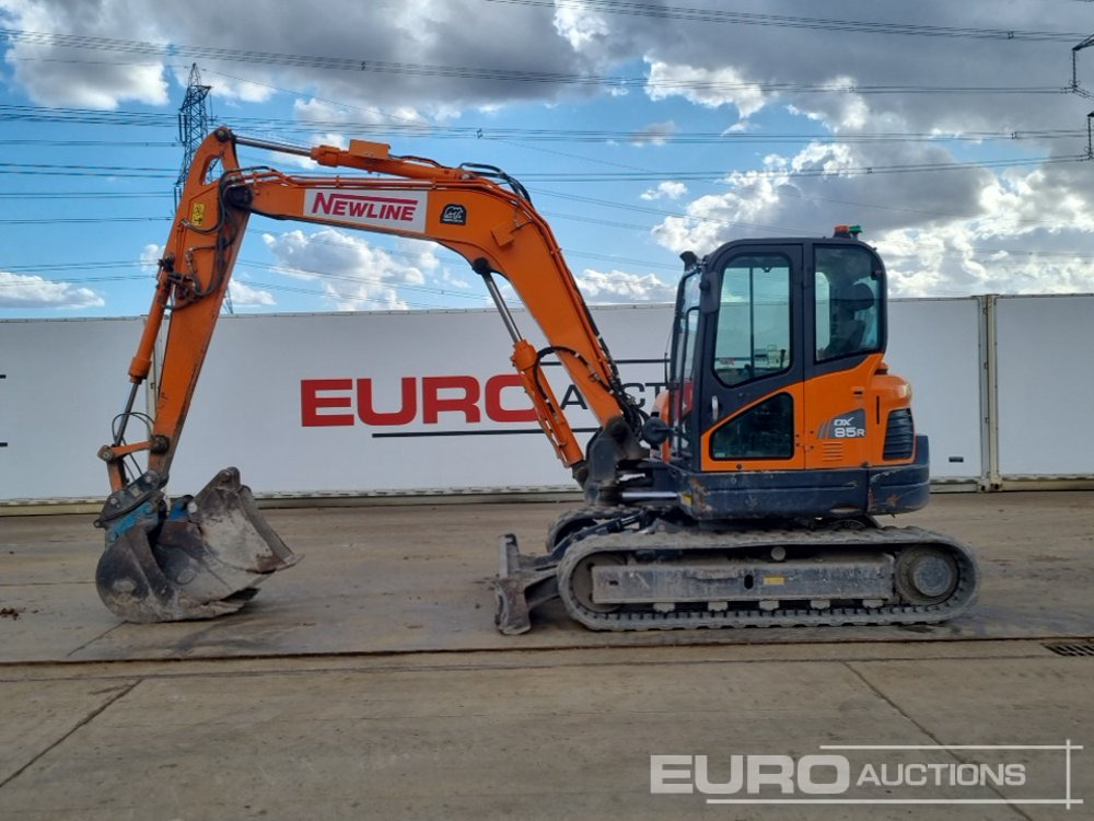 2021 Doosan DX85R-3 - Мини багер: снимка 2 2021 Doosan DX85R-3 - Мини багер: снимка 2