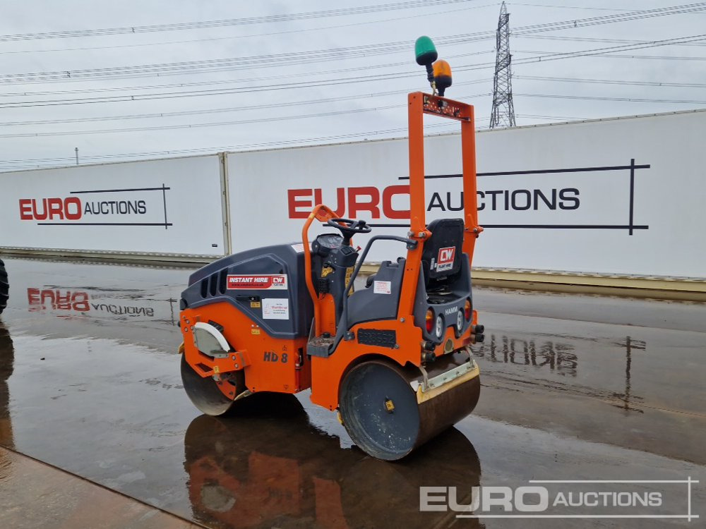 2021 Hamm HD8VV - Валяк: снимка 3 2021 Hamm HD8VV - Валяк: снимка 3