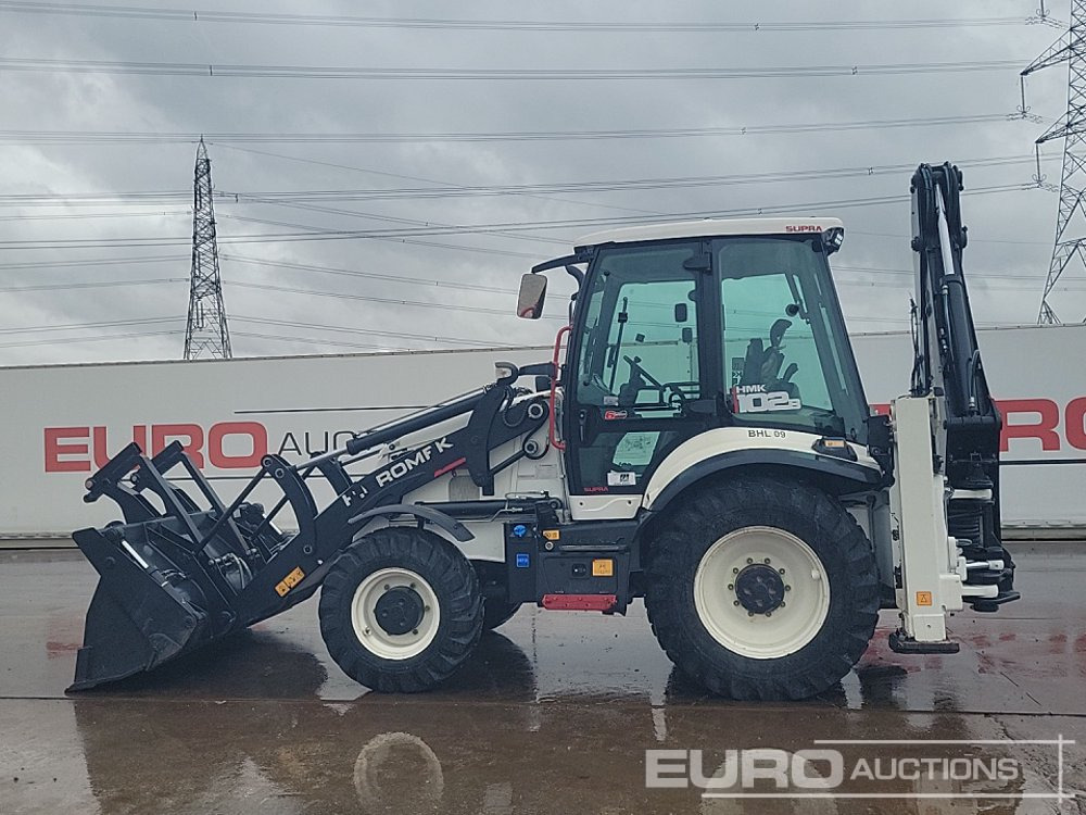 2021 Hidromek 102B - Багер-товарач: снимка 2 2021 Hidromek 102B - Багер-товарач: снимка 2