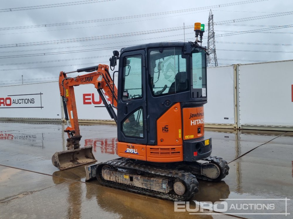 2021 Hitachi ZX26U-6CLR - Мини багер: снимка 3 2021 Hitachi ZX26U-6CLR - Мини багер: снимка 3