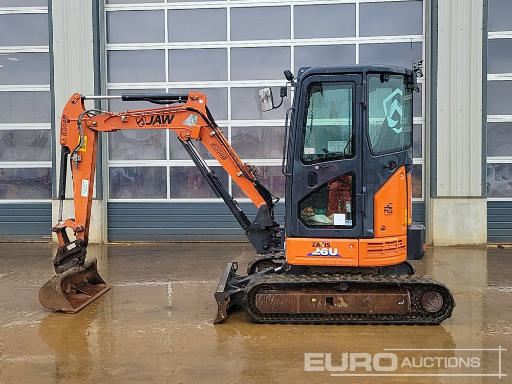 2021 Hitachi ZX26U-6CLR - Мини багер: снимка 2 2021 Hitachi ZX26U-6CLR - Мини багер: снимка 2