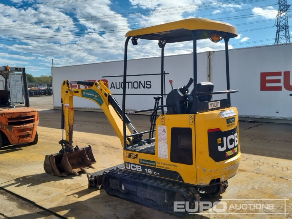 2021 JCB 16C-1 - Мини багер: снимка 3 2021 JCB 16C-1 - Мини багер: снимка 3