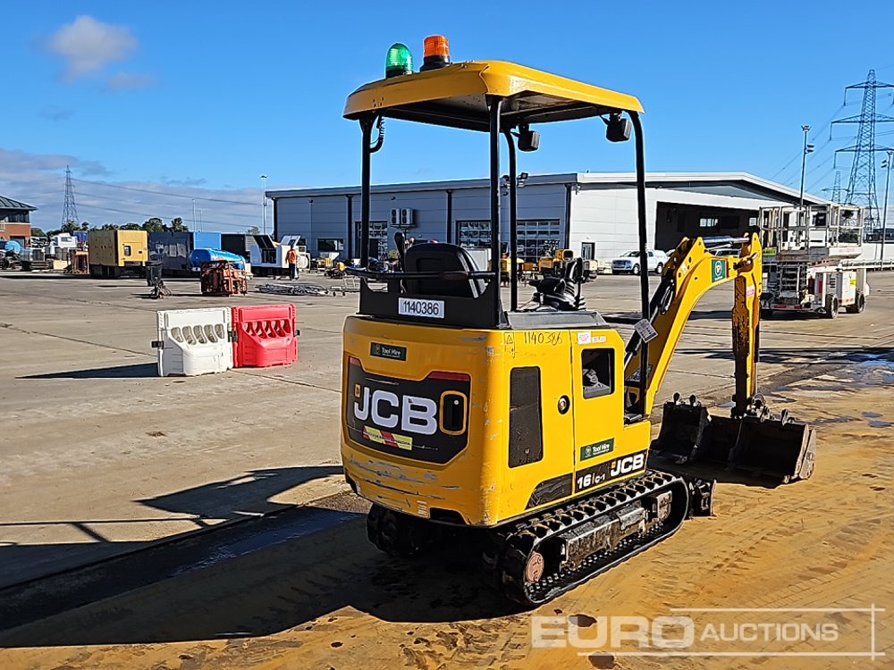 2021 JCB 16C-1 - Мини багер: снимка 5 2021 JCB 16C-1 - Мини багер: снимка 5