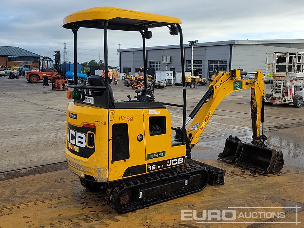 2021 JCB 16C-1 - Мини багер: снимка 5 2021 JCB 16C-1 - Мини багер: снимка 5