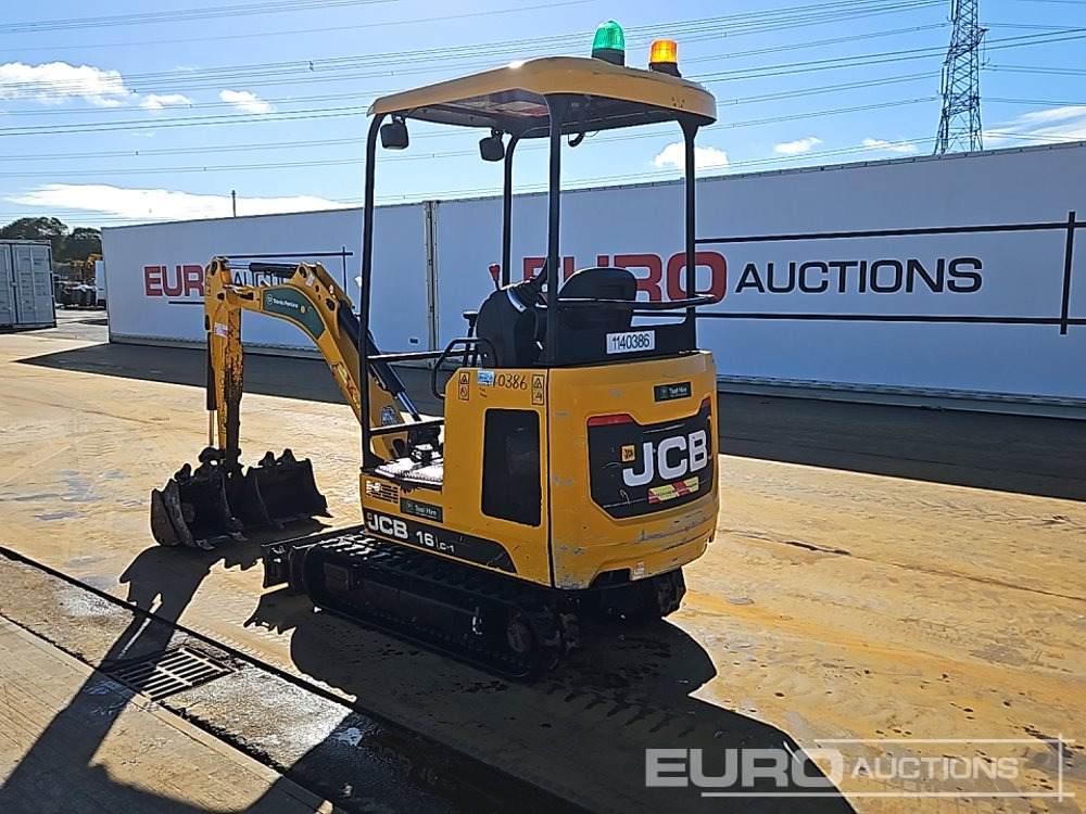 2021 JCB 16C-1 - Мини багер: снимка 3 2021 JCB 16C-1 - Мини багер: снимка 3
