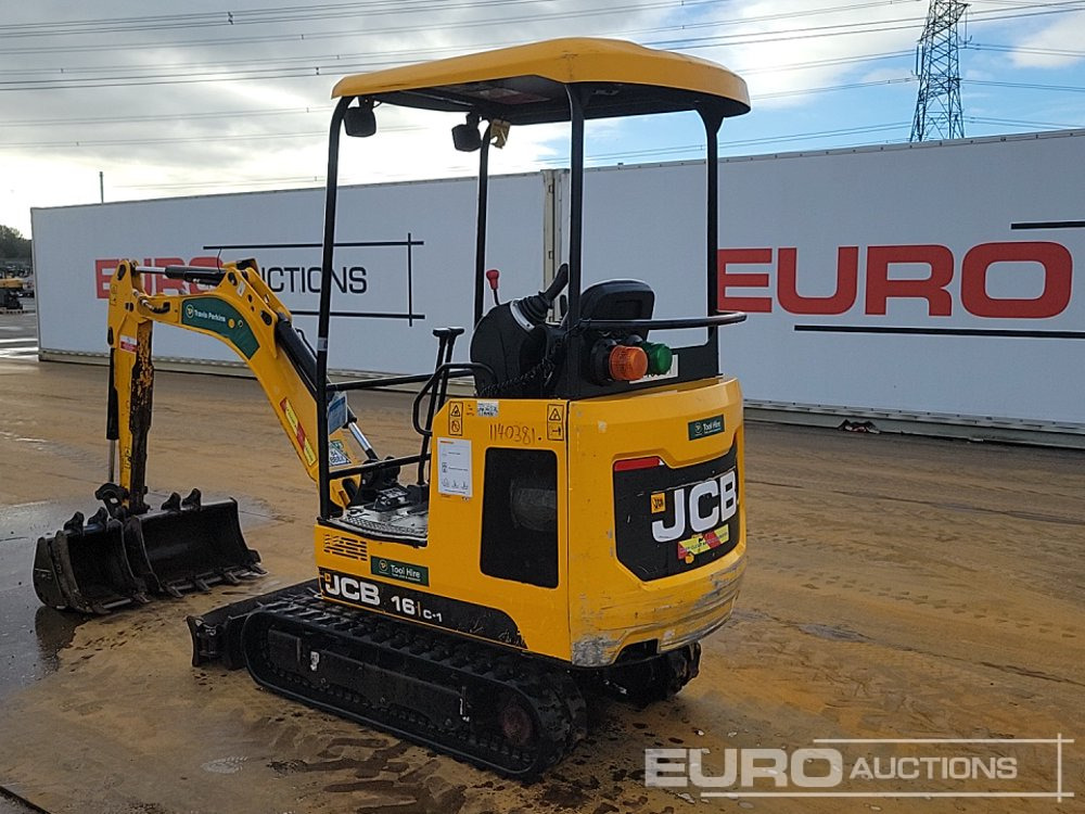 2021 JCB 16C-1 - Мини багер: снимка 3 2021 JCB 16C-1 - Мини багер: снимка 3