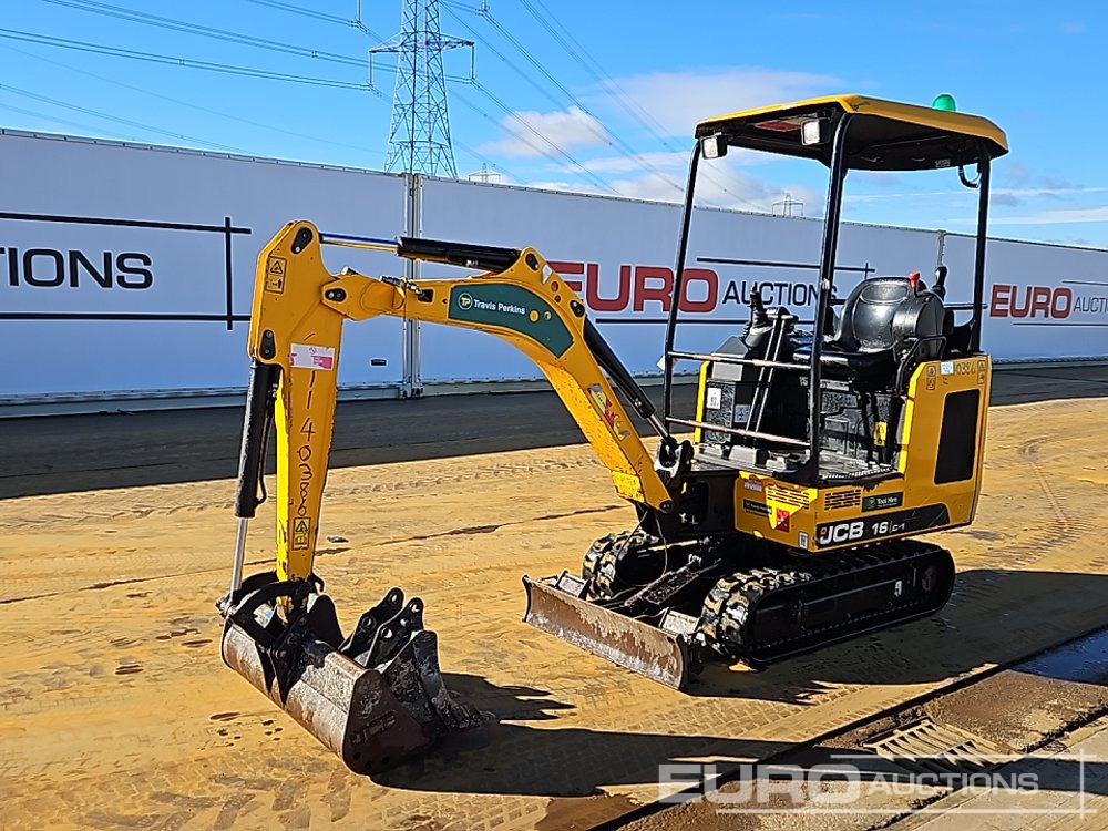 2021 JCB 16C-1 - Мини багер: снимка 1 2021 JCB 16C-1 - Мини багер: снимка 1