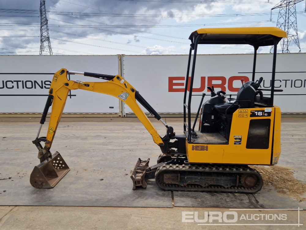 2021 JCB 16C-1 - Мини багер: снимка 2 2021 JCB 16C-1 - Мини багер: снимка 2