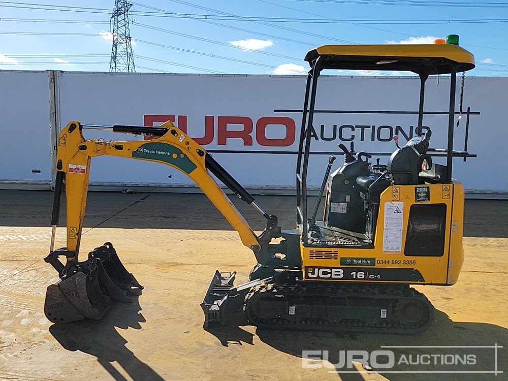 2021 JCB 16C-1 - Мини багер: снимка 2 2021 JCB 16C-1 - Мини багер: снимка 2