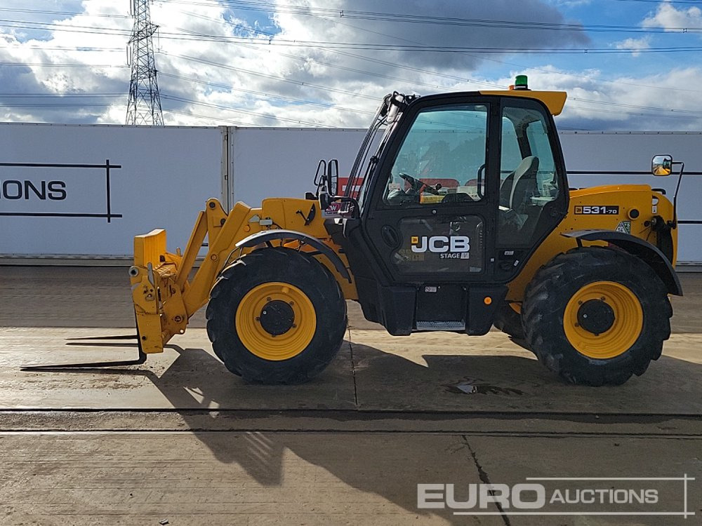 2021 JCB 531-70 - Телескопичен товарач: снимка 2 2021 JCB 531-70 - Телескопичен товарач: снимка 2