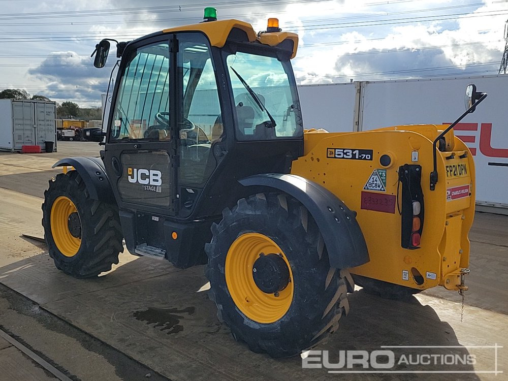 2021 JCB 531-70 - Телескопичен товарач: снимка 3 2021 JCB 531-70 - Телескопичен товарач: снимка 3