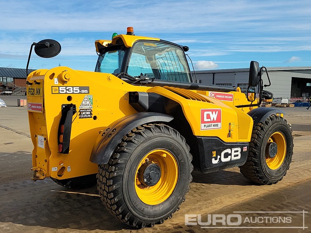 2021 JCB 535-95 - Телескопичен товарач: снимка 5 2021 JCB 535-95 - Телескопичен товарач: снимка 5
