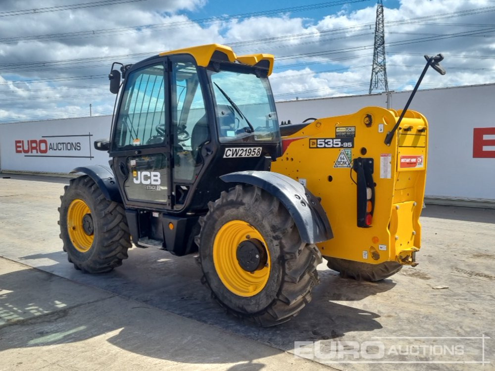 2021 JCB 535-95 - Телескопичен товарач: снимка 3 2021 JCB 535-95 - Телескопичен товарач: снимка 3