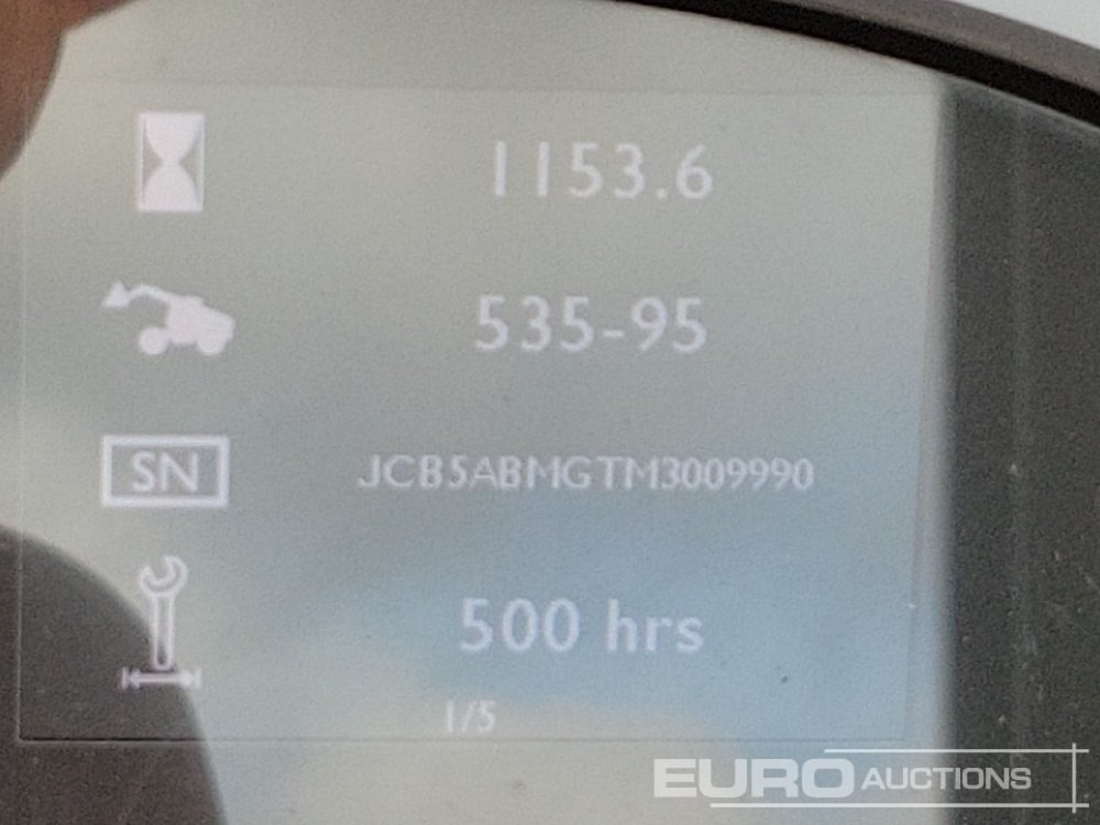 Телескопичен товарач 2021 JCB 535-95: снимка 37
