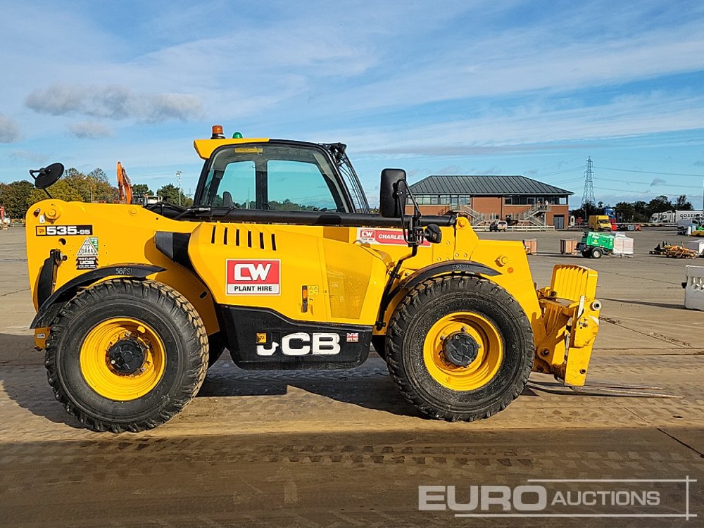 Телескопичен товарач 2021 JCB 535-95: снимка 6