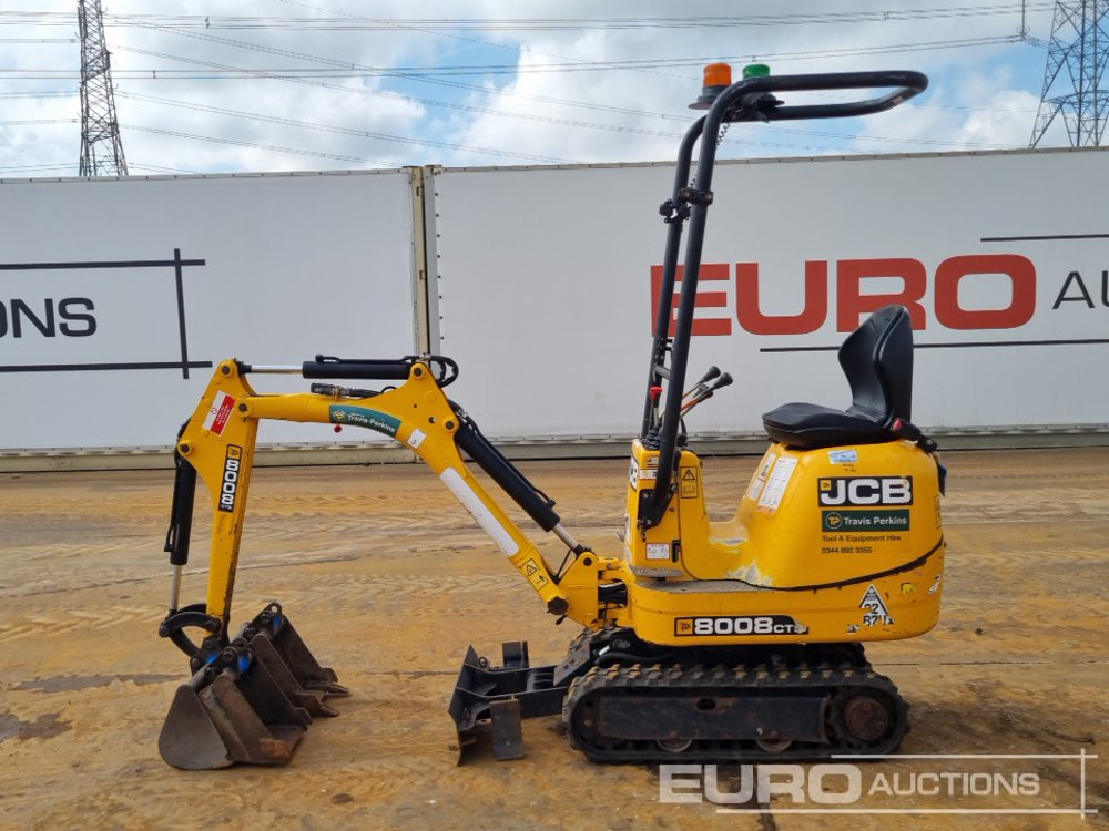 2021 JCB 8008CTS - Мини багер: снимка 2 2021 JCB 8008CTS - Мини багер: снимка 2