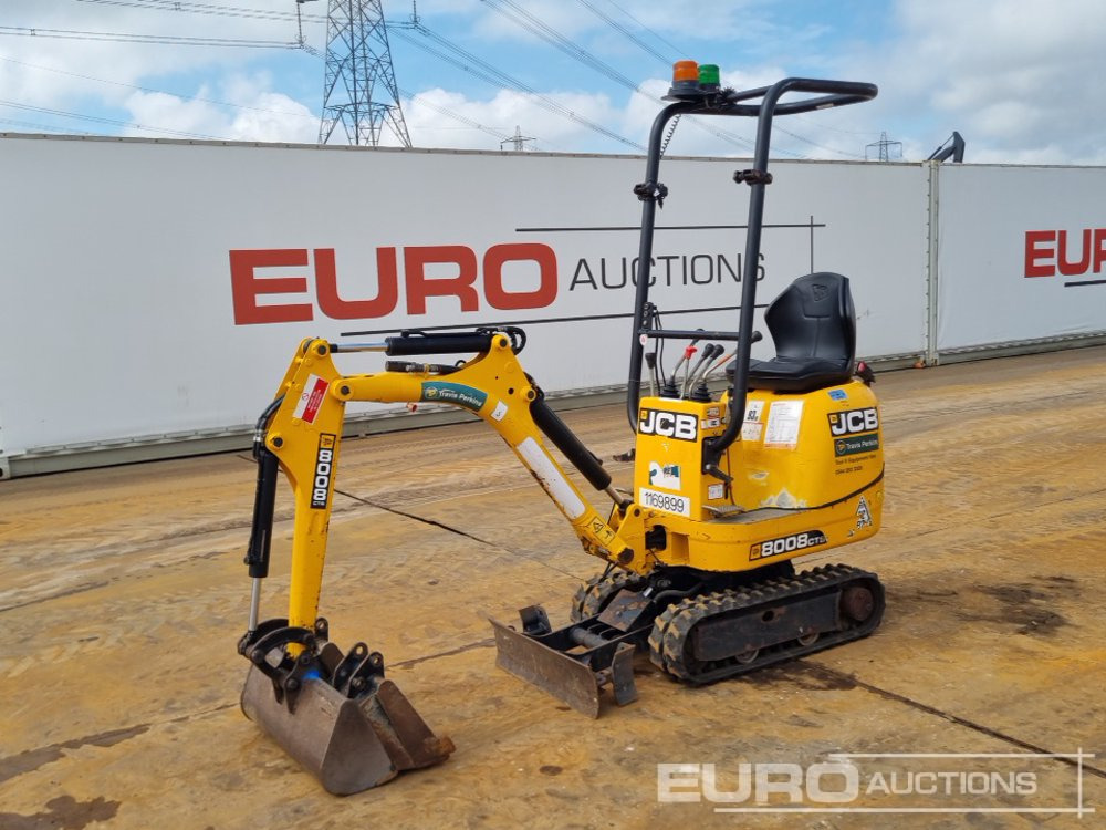 2021 JCB 8008CTS - Мини багер: снимка 1 2021 JCB 8008CTS - Мини багер: снимка 1