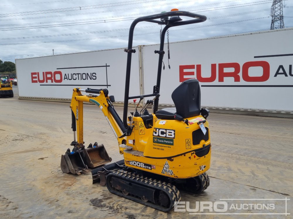 2021 JCB 8008CTS - Мини багер: снимка 3 2021 JCB 8008CTS - Мини багер: снимка 3