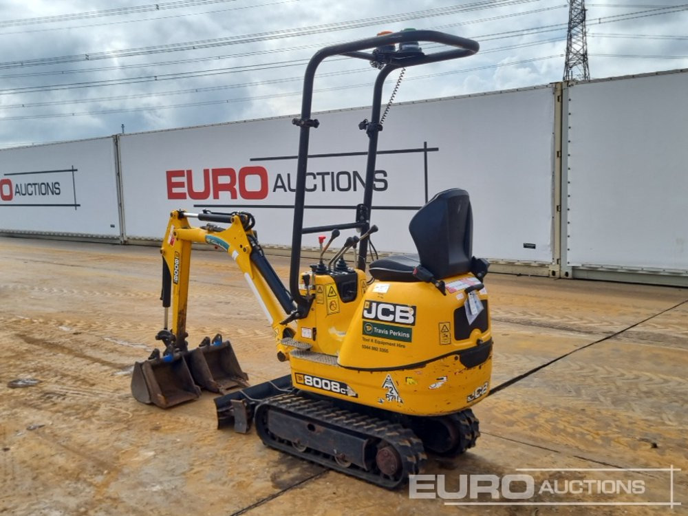 2021 JCB 8008CTS - Мини багер: снимка 3 2021 JCB 8008CTS - Мини багер: снимка 3