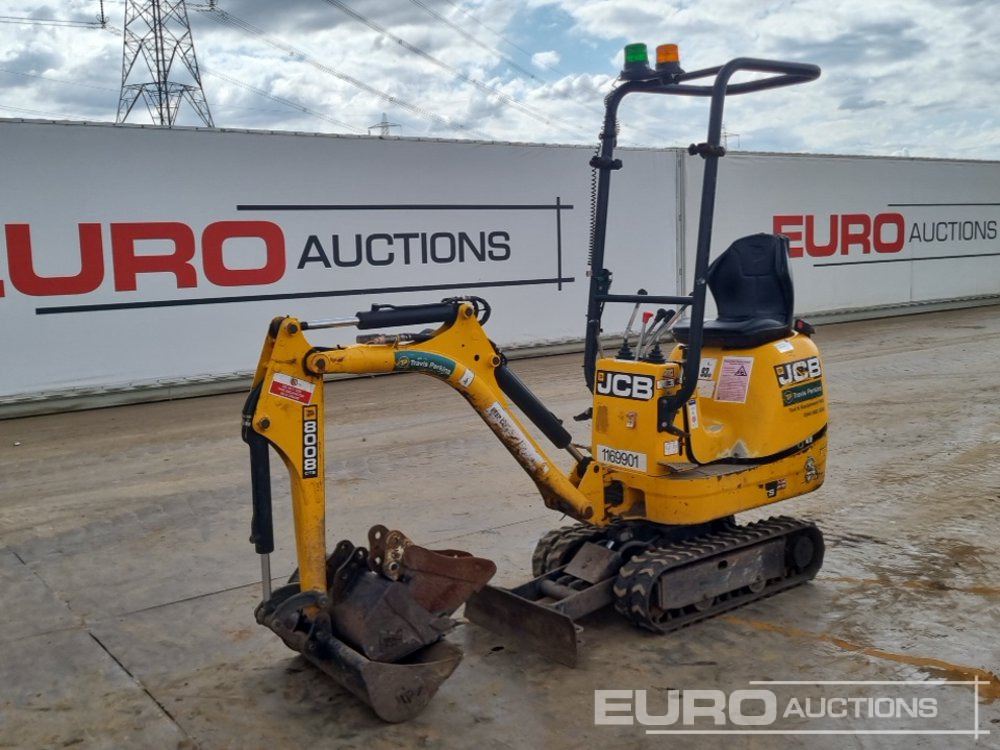 2021 JCB 8008CTS - Мини багер: снимка 1 2021 JCB 8008CTS - Мини багер: снимка 1