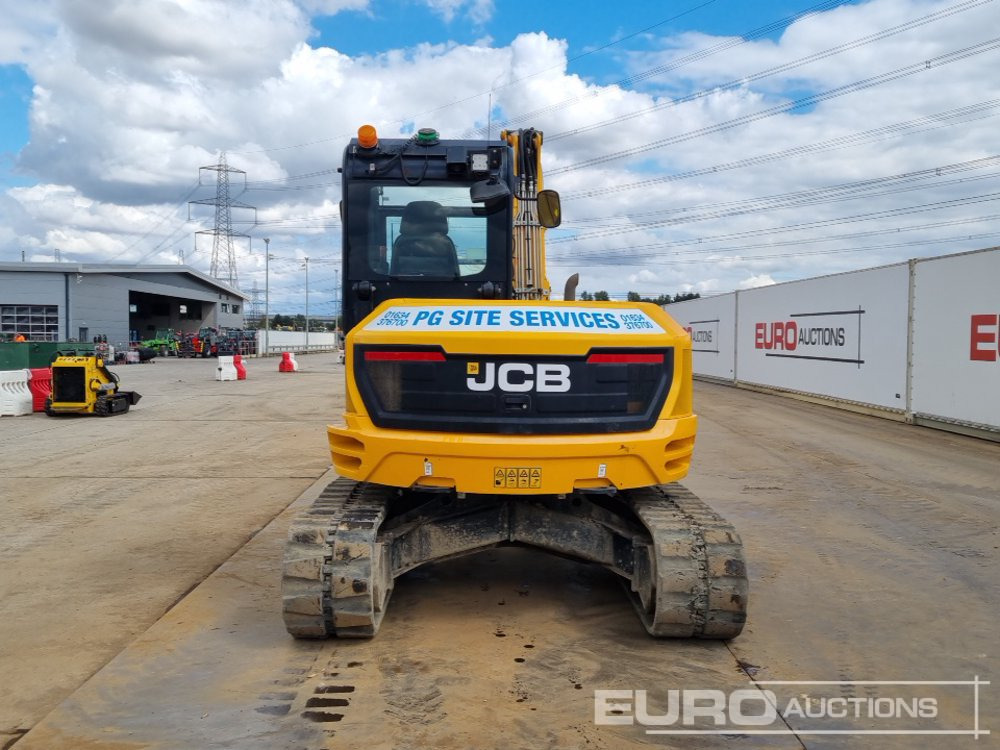 2021 JCB 85Z-2 - Мини багер: снимка 4 2021 JCB 85Z-2 - Мини багер: снимка 4