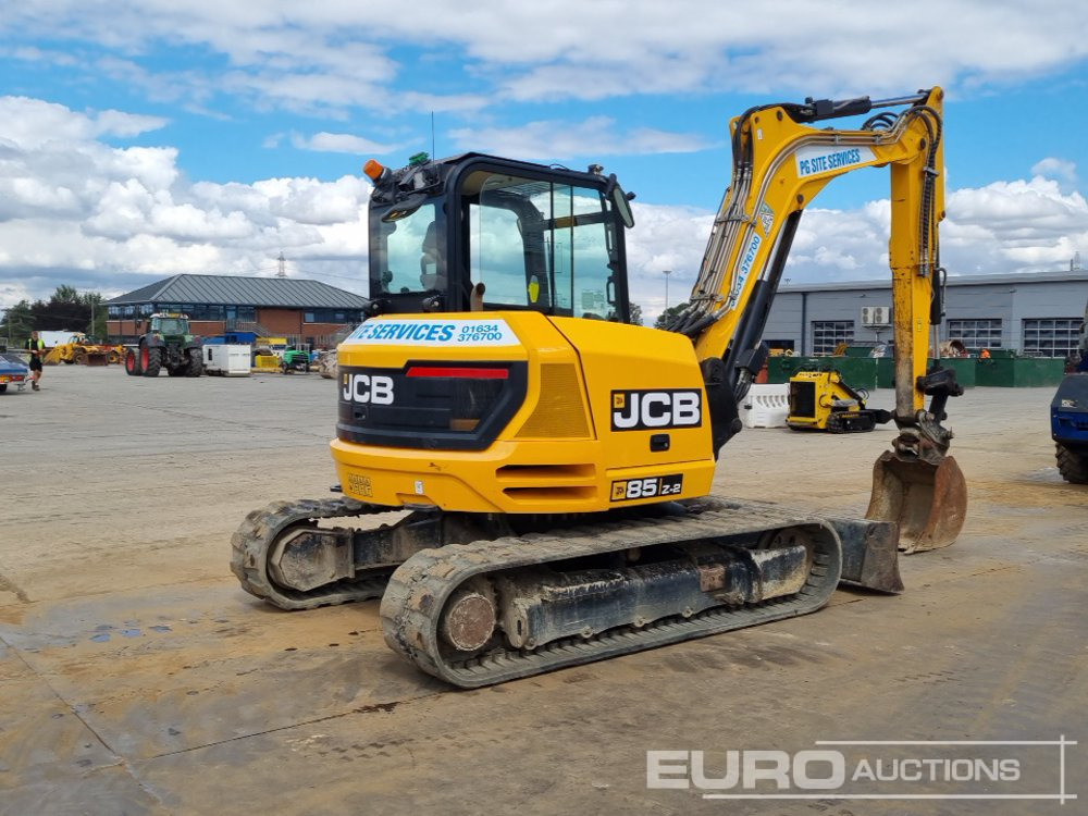 2021 JCB 85Z-2 - Мини багер: снимка 5 2021 JCB 85Z-2 - Мини багер: снимка 5