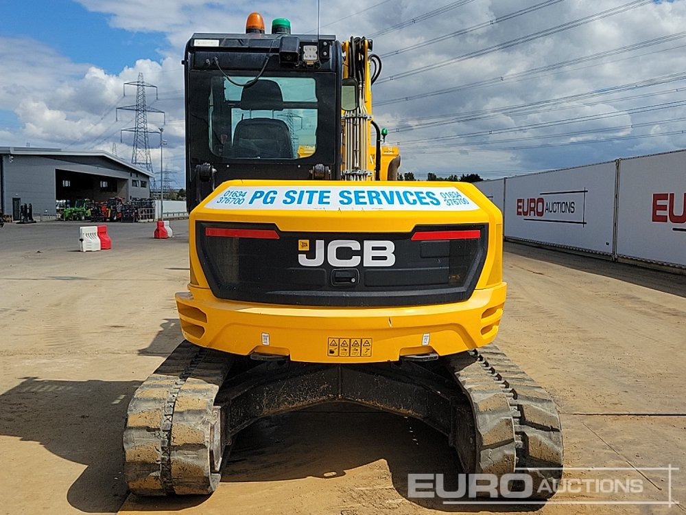 2021 JCB 85Z-2 - Мини багер: снимка 4 2021 JCB 85Z-2 - Мини багер: снимка 4