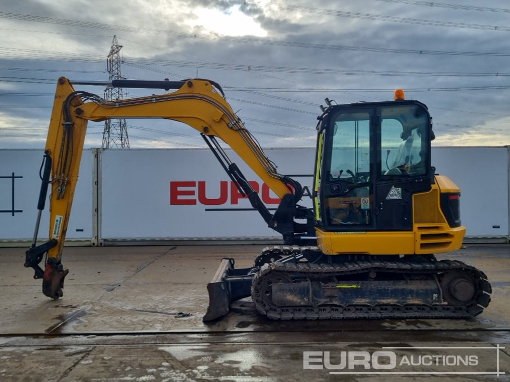 2021 JCB 86C-2 - Мини багер: снимка 2 2021 JCB 86C-2 - Мини багер: снимка 2