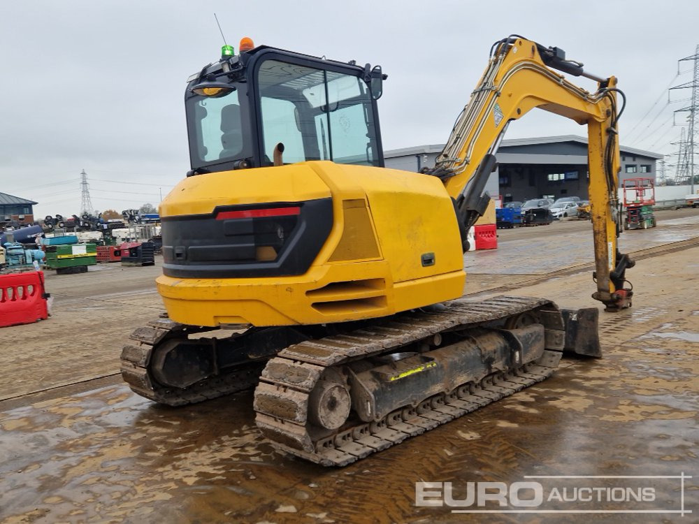 2021 JCB 86C-2 - Мини багер: снимка 5 2021 JCB 86C-2 - Мини багер: снимка 5