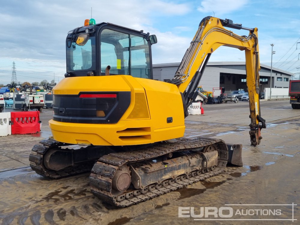 2021 JCB 86C-2 - Мини багер: снимка 5 2021 JCB 86C-2 - Мини багер: снимка 5