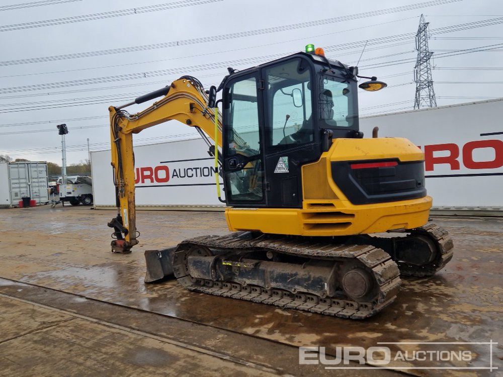 2021 JCB 86C-2 - Мини багер: снимка 3 2021 JCB 86C-2 - Мини багер: снимка 3