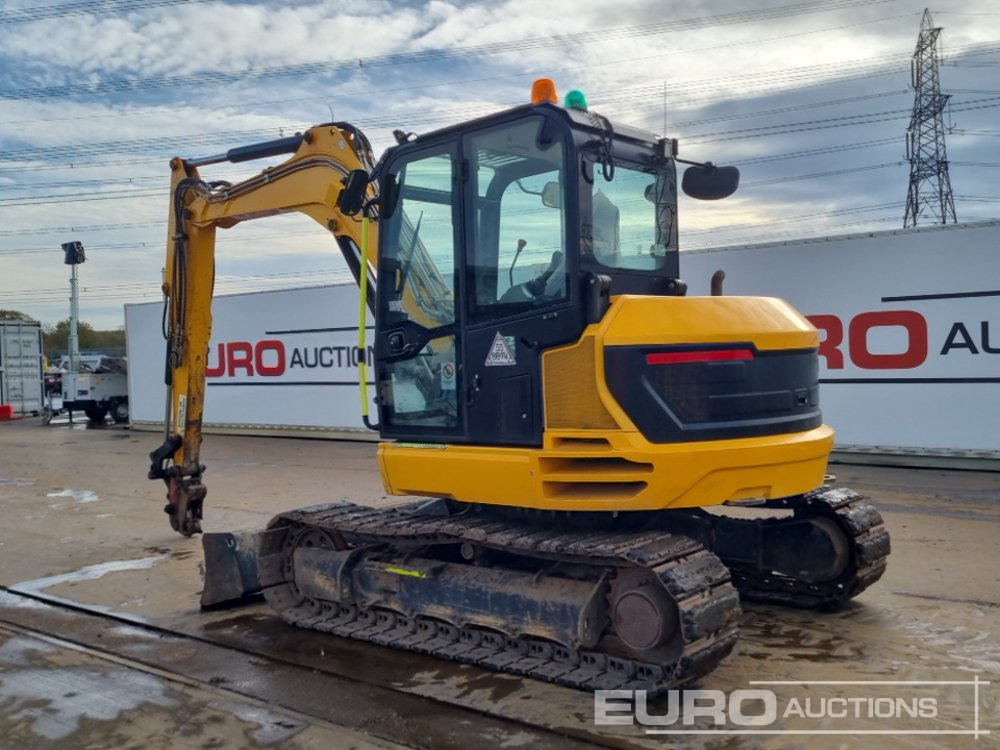 2021 JCB 86C-2 - Мини багер: снимка 3 2021 JCB 86C-2 - Мини багер: снимка 3