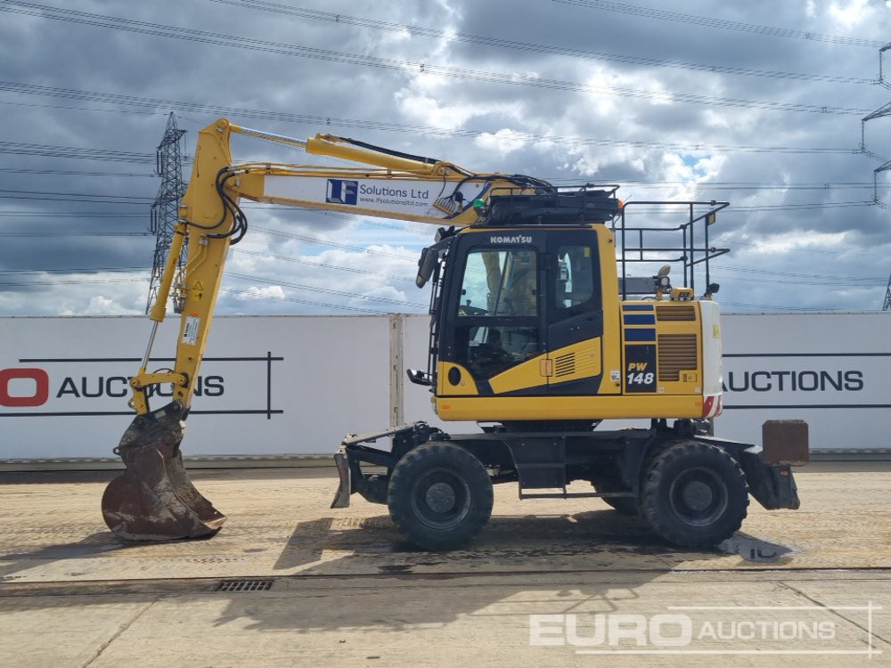 2021 Komatsu PW148-11 - Колесен багер: снимка 2 2021 Komatsu PW148-11 - Колесен багер: снимка 2