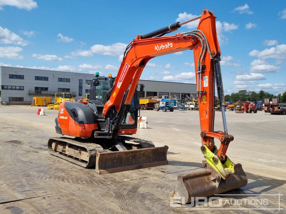 Мини багер 2021 Kubota KX080-4A2: снимка 7