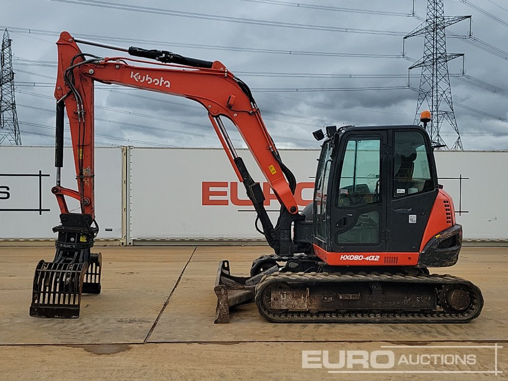 2021 Kubota KX080-4A2 - Мини багер: снимка 2 2021 Kubota KX080-4A2 - Мини багер: снимка 2