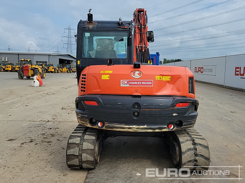 2021 Kubota KX080-4A2 - Мини багер: снимка 4 2021 Kubota KX080-4A2 - Мини багер: снимка 4