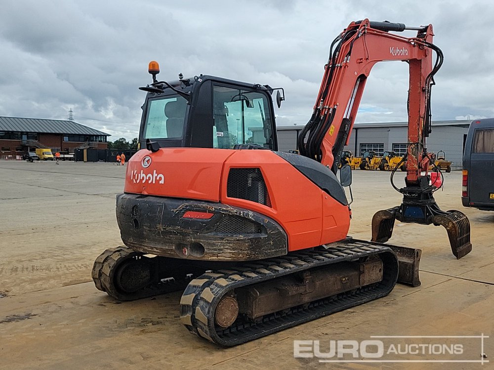 2021 Kubota KX080-4A2 - Мини багер: снимка 5 2021 Kubota KX080-4A2 - Мини багер: снимка 5