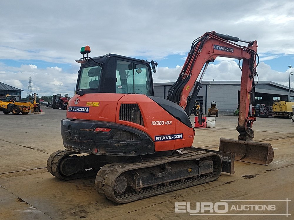 2021 Kubota KX080-4A2 - Мини багер: снимка 5 2021 Kubota KX080-4A2 - Мини багер: снимка 5