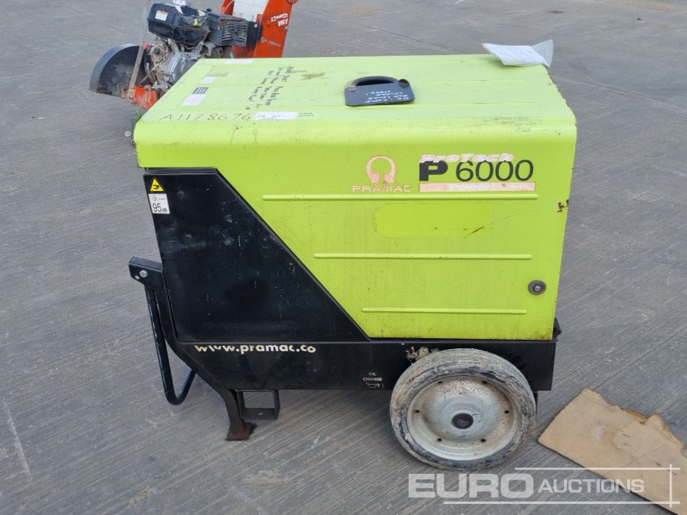 2021 Pramac P6000 - Електрогенератор: снимка 2 2021 Pramac P6000 - Електрогенератор: снимка 2