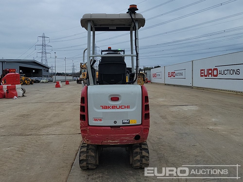 2021 Takeuchi TB216 - Мини багер: снимка 4 2021 Takeuchi TB216 - Мини багер: снимка 4