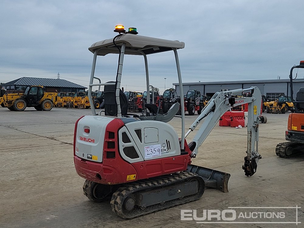 2021 Takeuchi TB216 - Мини багер: снимка 5 2021 Takeuchi TB216 - Мини багер: снимка 5