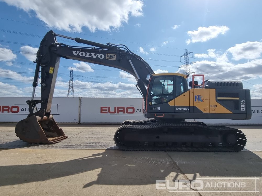 2021 Volvo EC380EL - Верижен багер: снимка 2 2021 Volvo EC380EL - Верижен багер: снимка 2